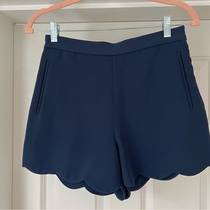 Aritzia Wilfred navy blue shorts